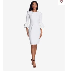 BETSY & ADAM WHITE DRESS